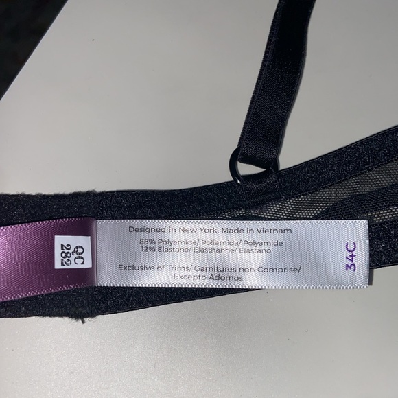 Adore Me Lace Padded Wire Push Up Bra size 34C - Picture 16 of 17